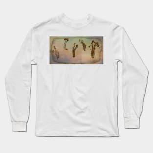 Black Popular Mushrooms Long Sleeve T-Shirt